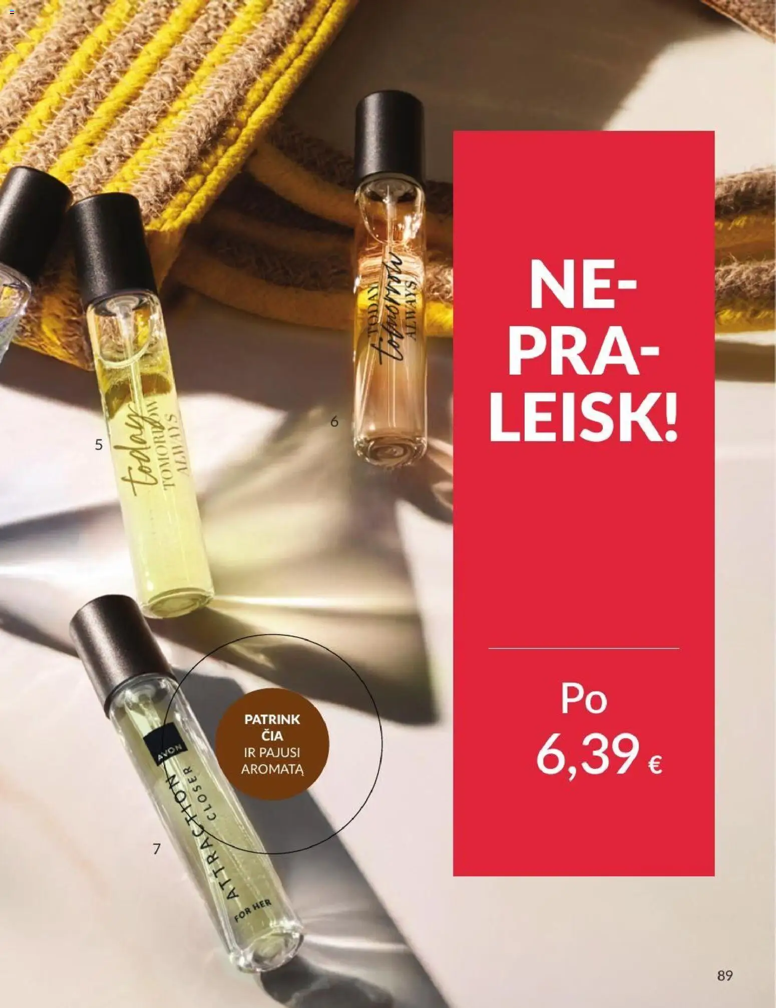 AVON akcijos nuo 2026.07.01 | Puslapis: 89