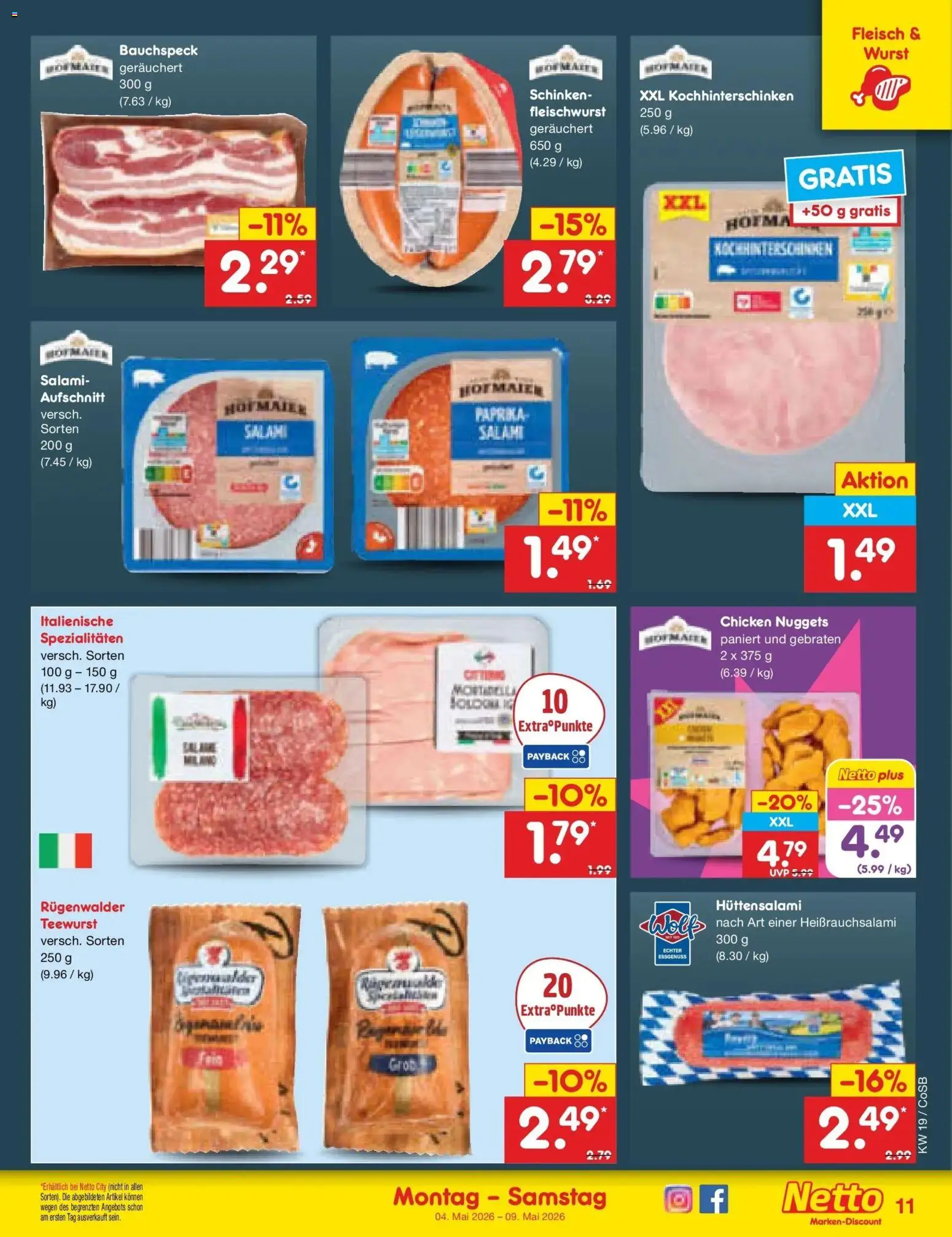 Netto Marken-Discount Prospekt Bitterfeld-Wolfen	 – gültig ab 04.05.2026 | Seite: 11