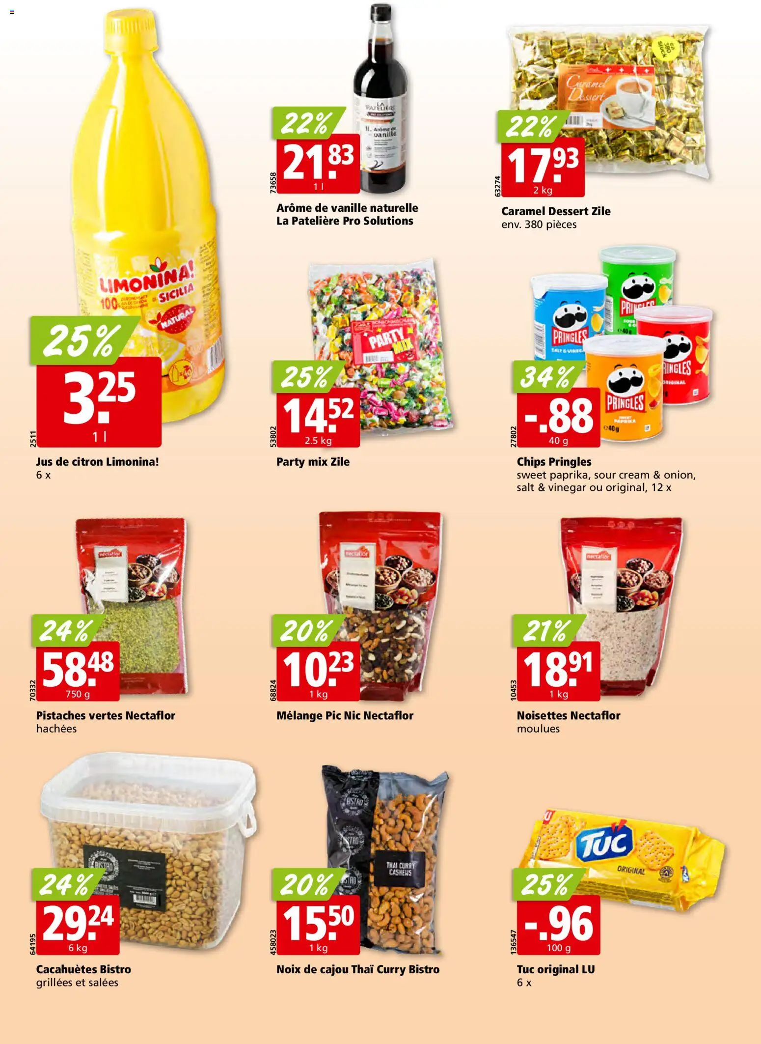 Aligro aktionen Chavannes, Matran, Genève, Sion – gültig ab 06.07.2026 | Seite: 35 | Produkte: Chips