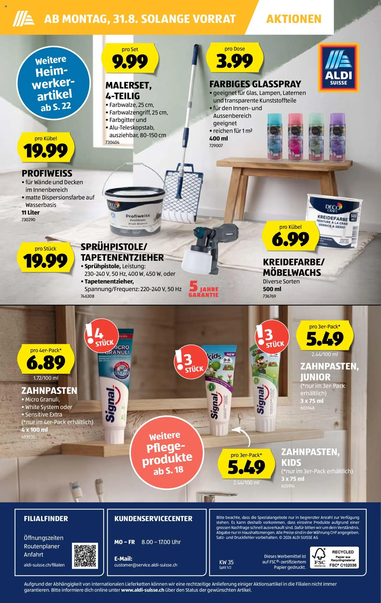 Aldi aktionen – gültig ab 27.08.2026 | Seite: 32 | Produkte: Uhr