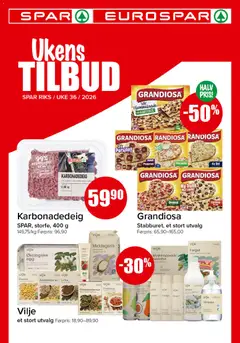 Forhåndsvisning av Spar kundeavis gyldig fra 31/08/2026