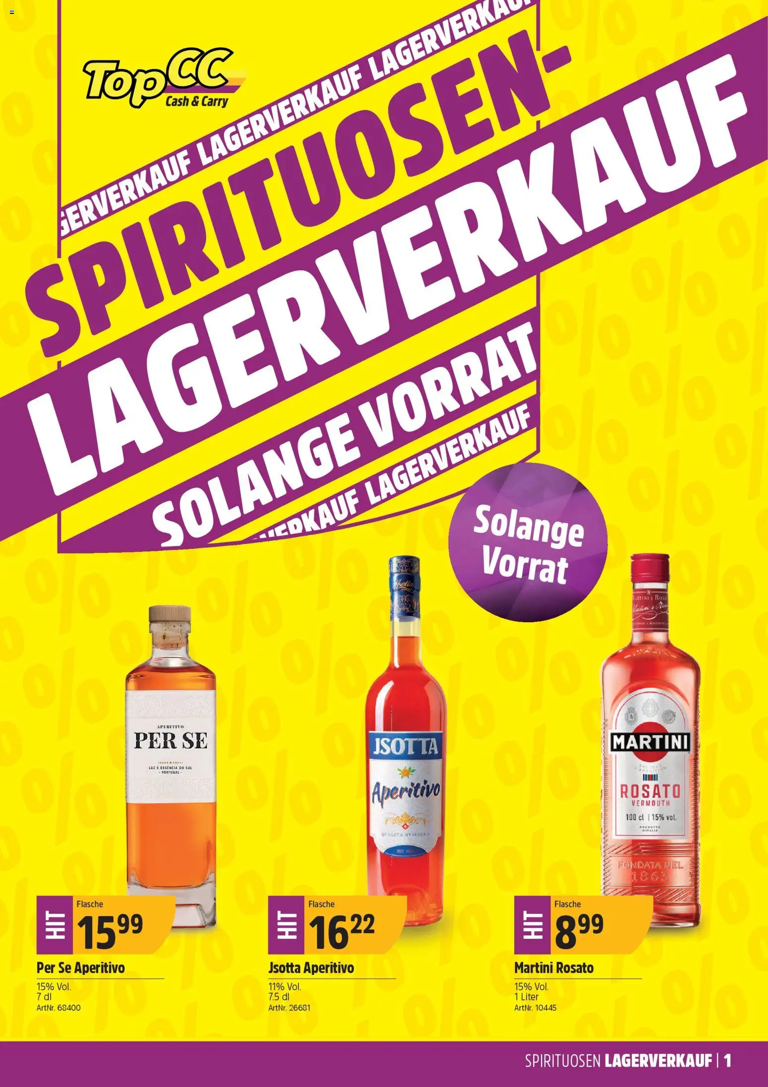 TopCC Aktionen Spirituosen | Angebote (26.01.2026 catalogue cover