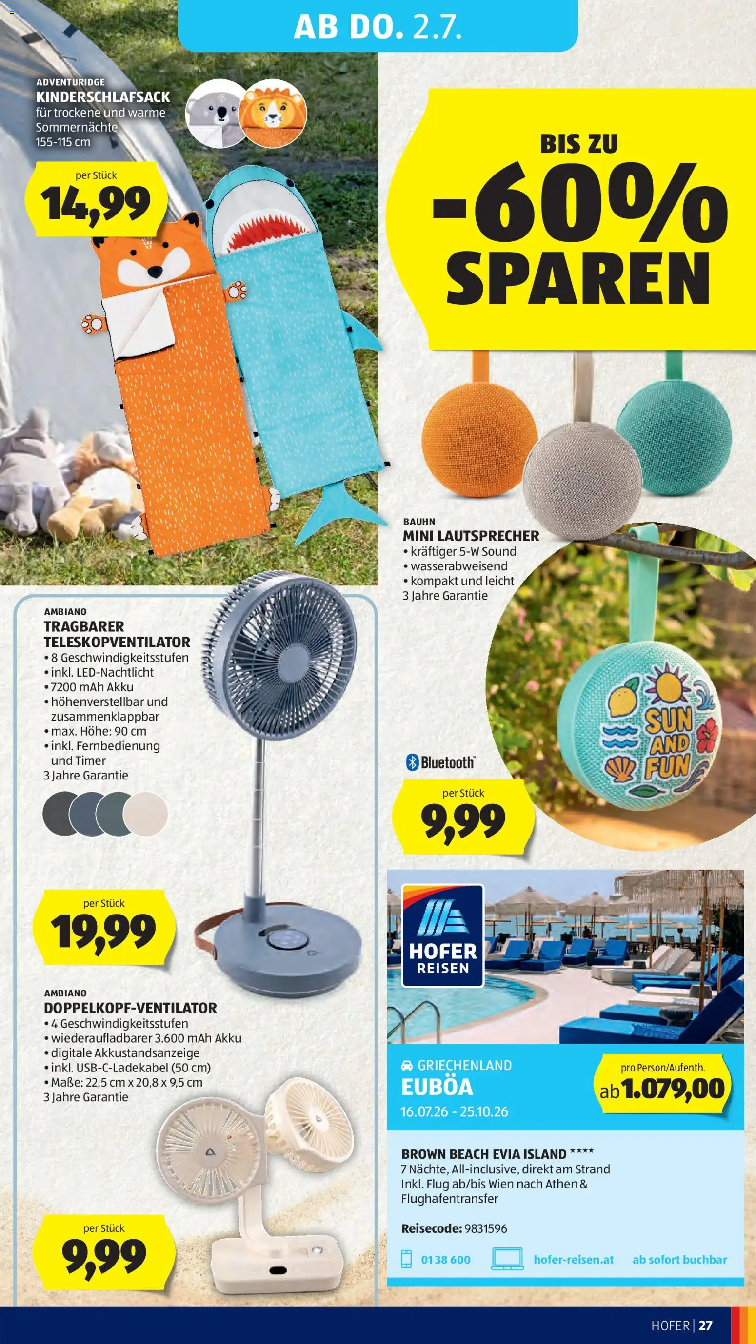 Hofer Flugblatt gültig ab 26.06.2026 | Seite: 32 | Produkte: Lautsprecher