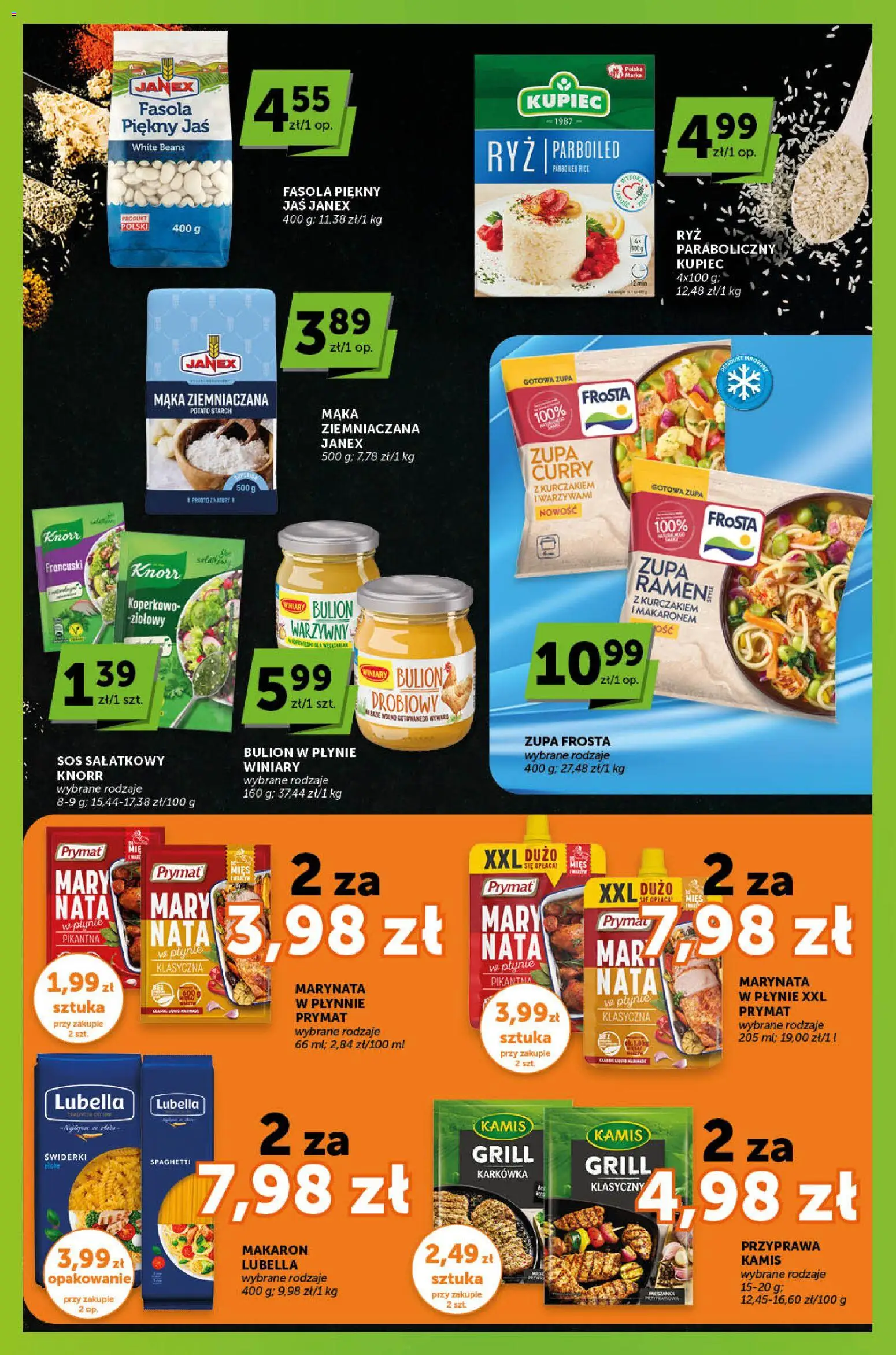 Euro Sklep gazetka - Sprawdź, co więcej od 14.05.2026 | Strona: 3 | Produkty: Curry, Mąka ziemniaczana, Makaron, Sos