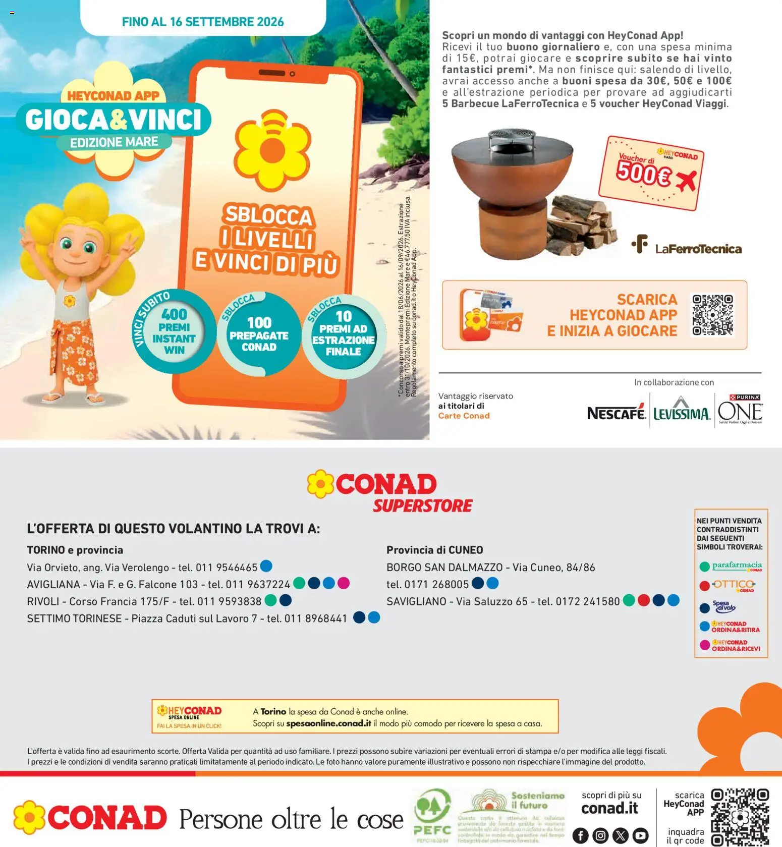 Volantino Conad del 02/07/2026 | Pagina: 28 | Prodotti: Barbecue, Stampa