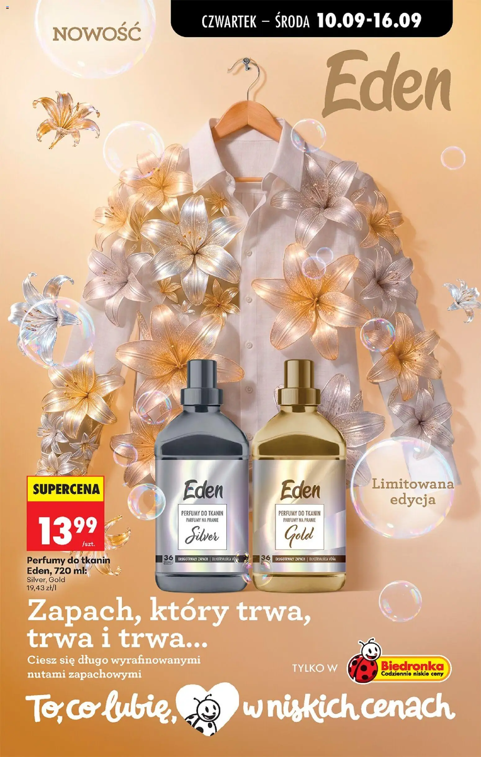 Biedronka gazetka od czwartku od 10.09.2026 | Strona: 85 | Produkty: Perfumy, Zapach