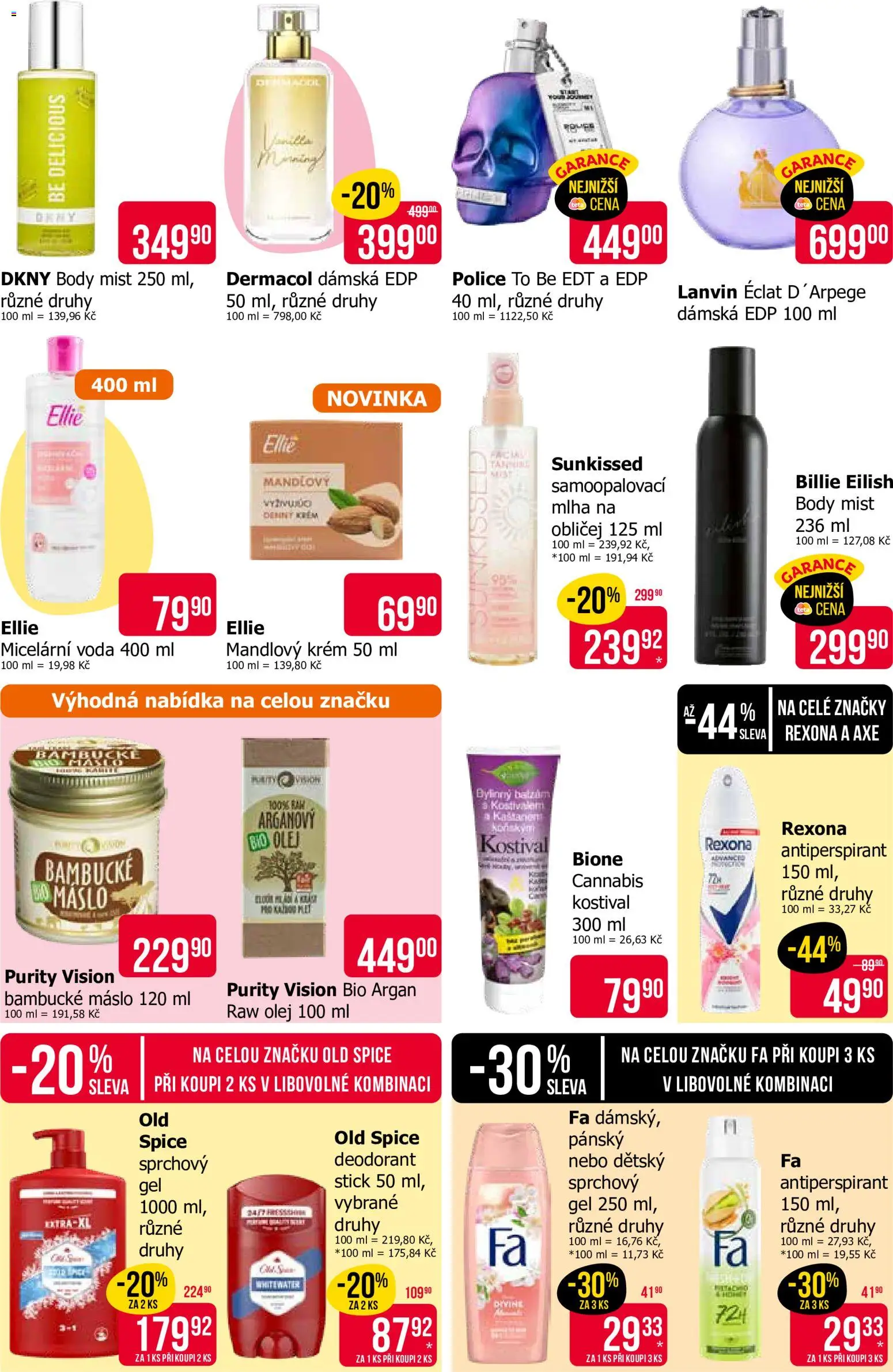 TETA Drogerie leták od 30.07.2026 | Strana: 7 | Produkty: Deodorant, Krém, Police, Body