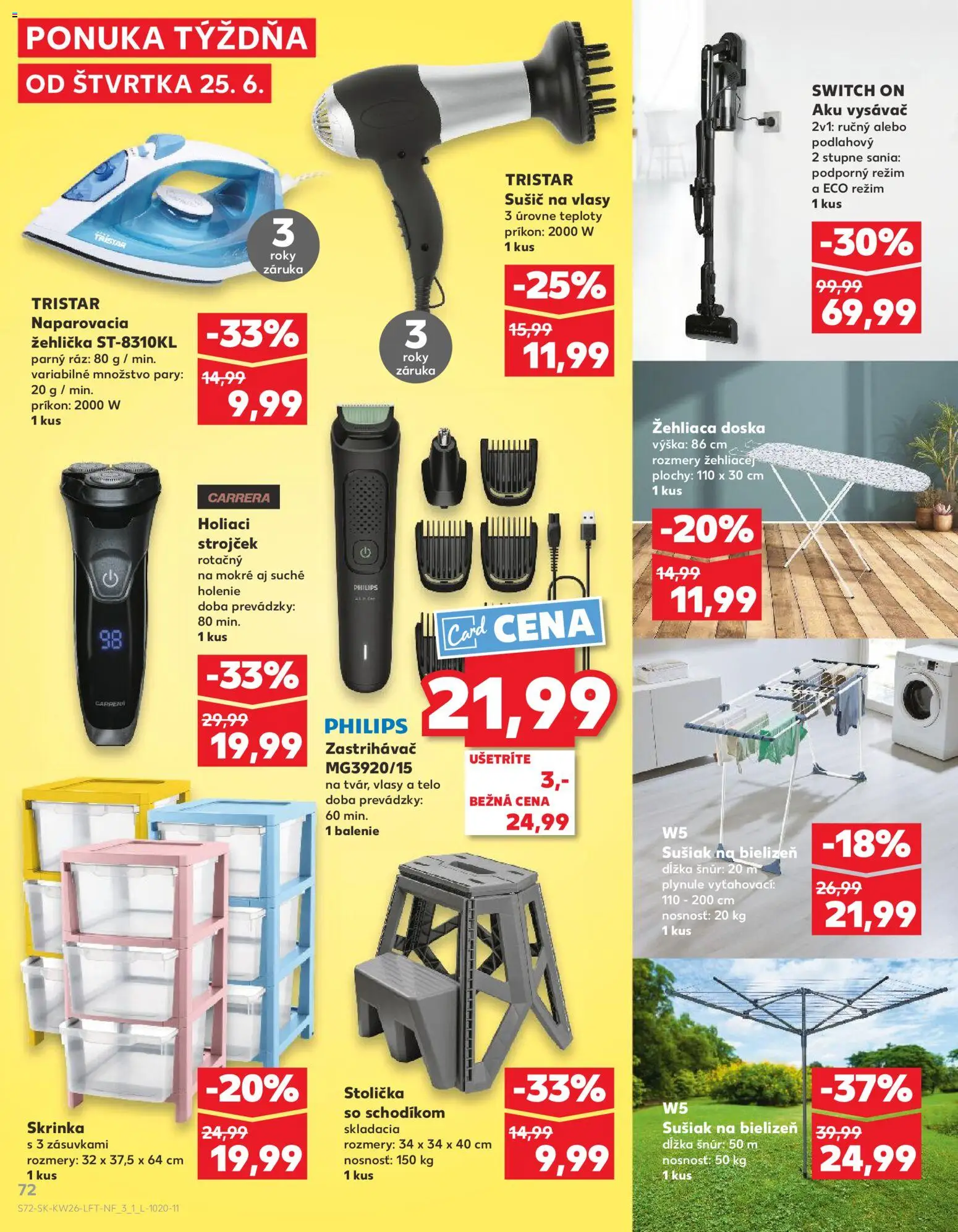Nové Kaufland akcie – leták je platný od 25.06.2026 | Strana: 72