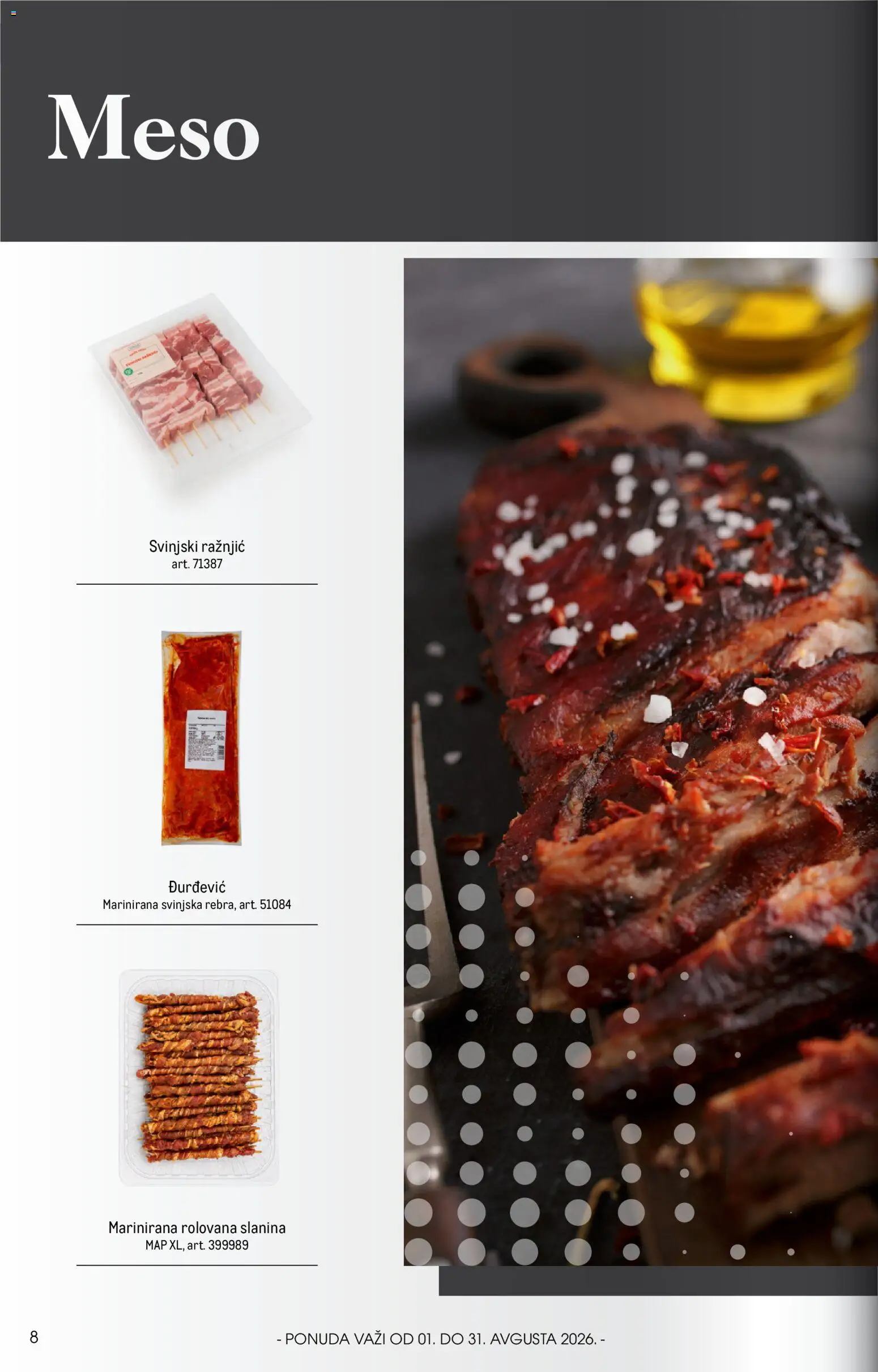 Metro katalog - važi od 01.08.2026 | Strana: 8 | Proizvode: Slanina