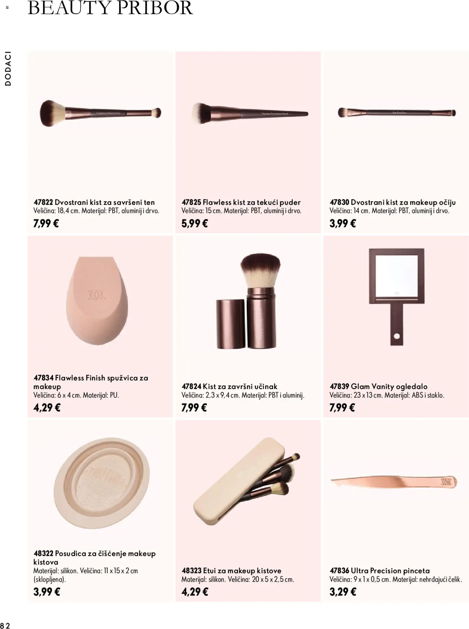 Oriflame katalog | vrijedi od 18.11.2026 | Stranica: 82 | Proizvodi: Ogledalo, Puder, Kist, Finish