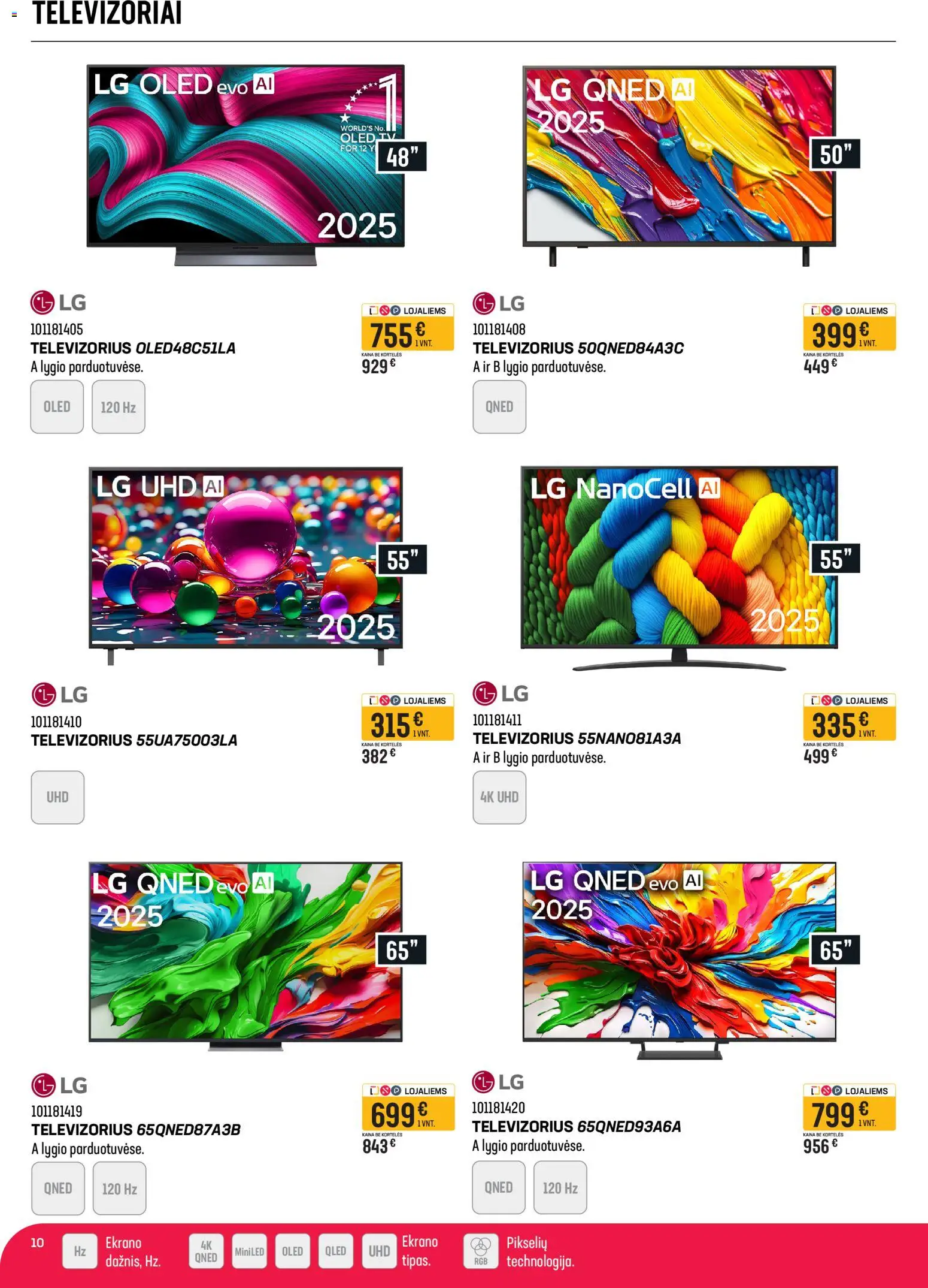 Senukai akcijos nuo 2026.07.29 | Puslapis: 10 | Prekių: Tv, Televizorius