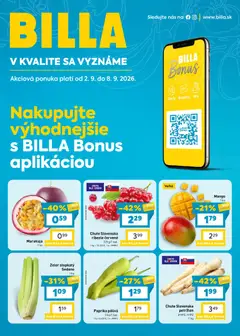 Billa leták platný od 02.09.2026