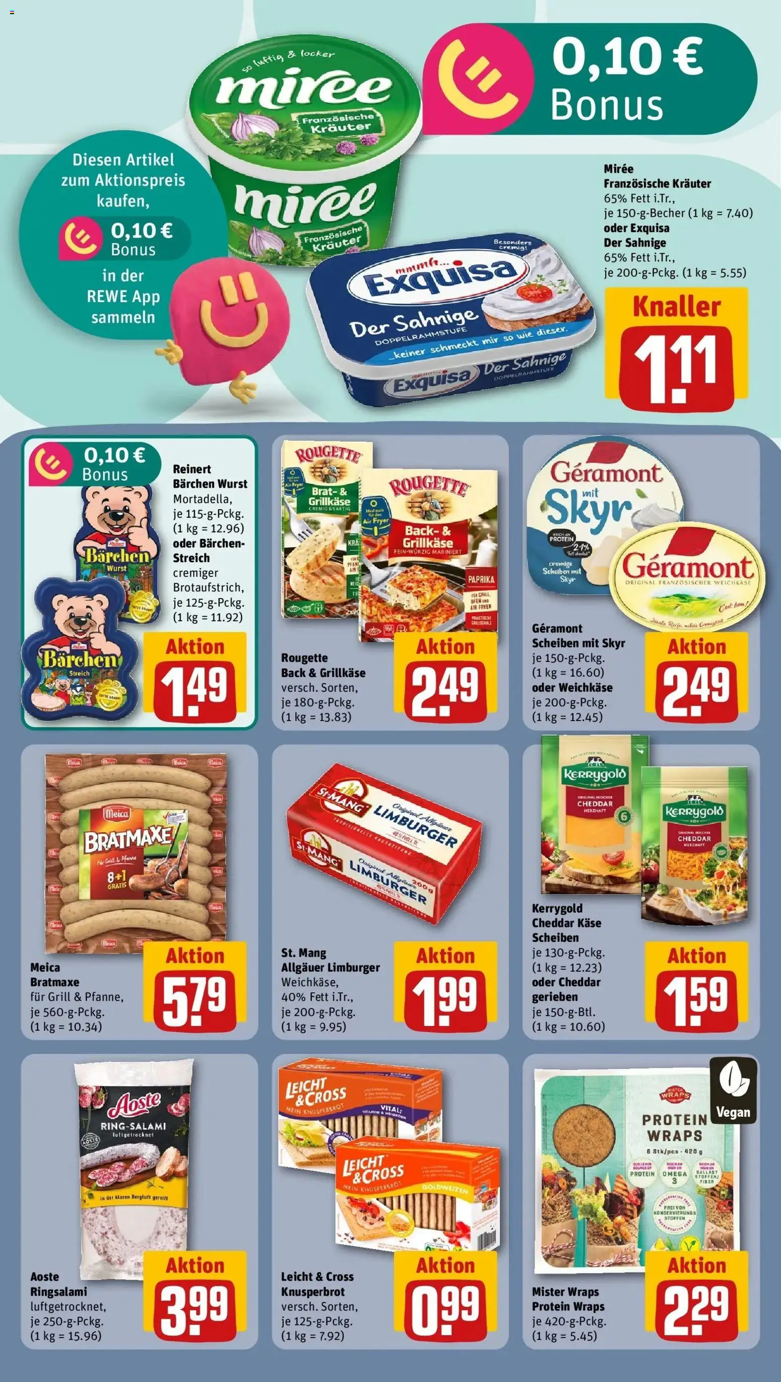 REWE Prospekt ab 17.08.2026 zum Blättern » Angebote | Seite: 14 | Produkte: Grill, Meica, Skyr, Wurst