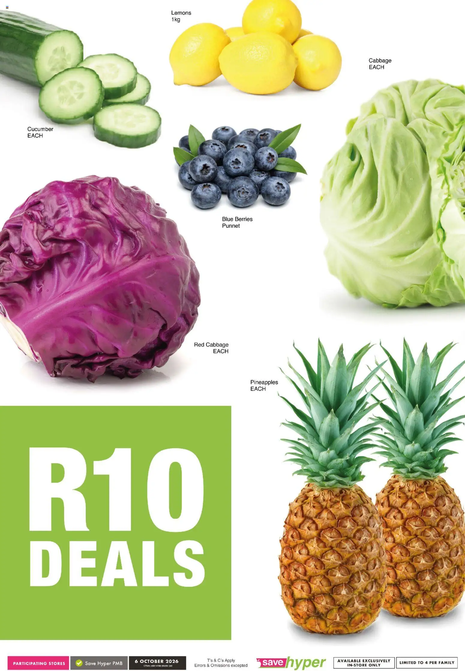New Save catalogue – valid from 06/10/2026 | Page: 3 | Products: Lemons
