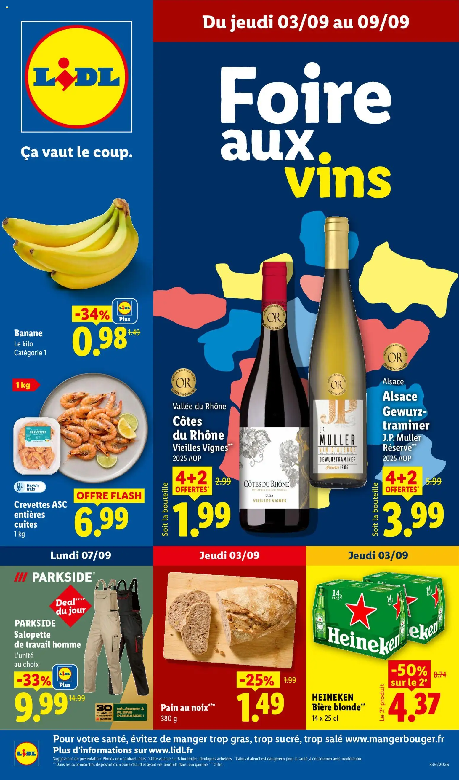 {H1} | Page: 1 | Produits: Salopette, Côtes du rhône vieilles vignes, Alsace gewurztraminer, Bouteille
