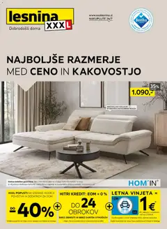 XXXL Lesnina katalog akcije – veljaven od 18.05.2026