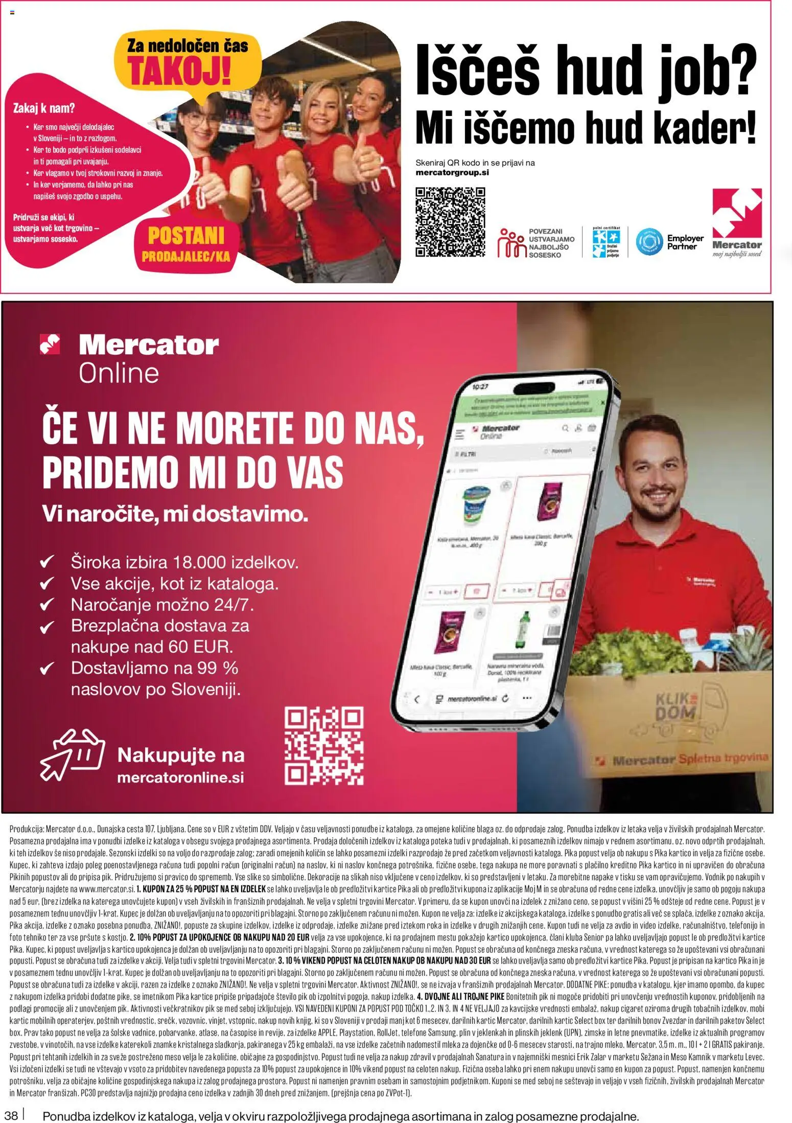 Novi Mercator katalog ponudbe – veljaven od 11.06.2026 | Stran: 38 | Izdelki: Video, Mleto meso, Kava