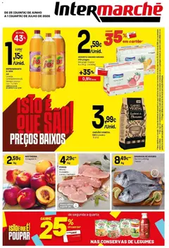 Pré-visualização Intermarché - Isto é que são preços BAIXOS válido de 25/06/2026