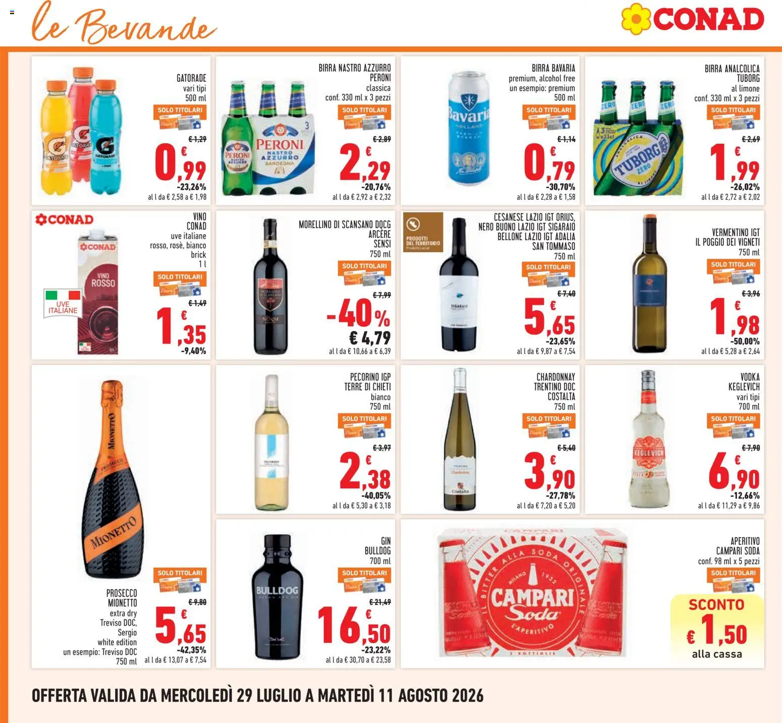 Volantino Conad del 29/07/2026 | Pagina: 16