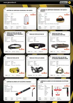 Anteprima del volantino Volantino GBC valido a partire dal 06.02.2026 | Pagina: 19 | Prodotti: Torcia, Lanterna, Batteria, Lampada
