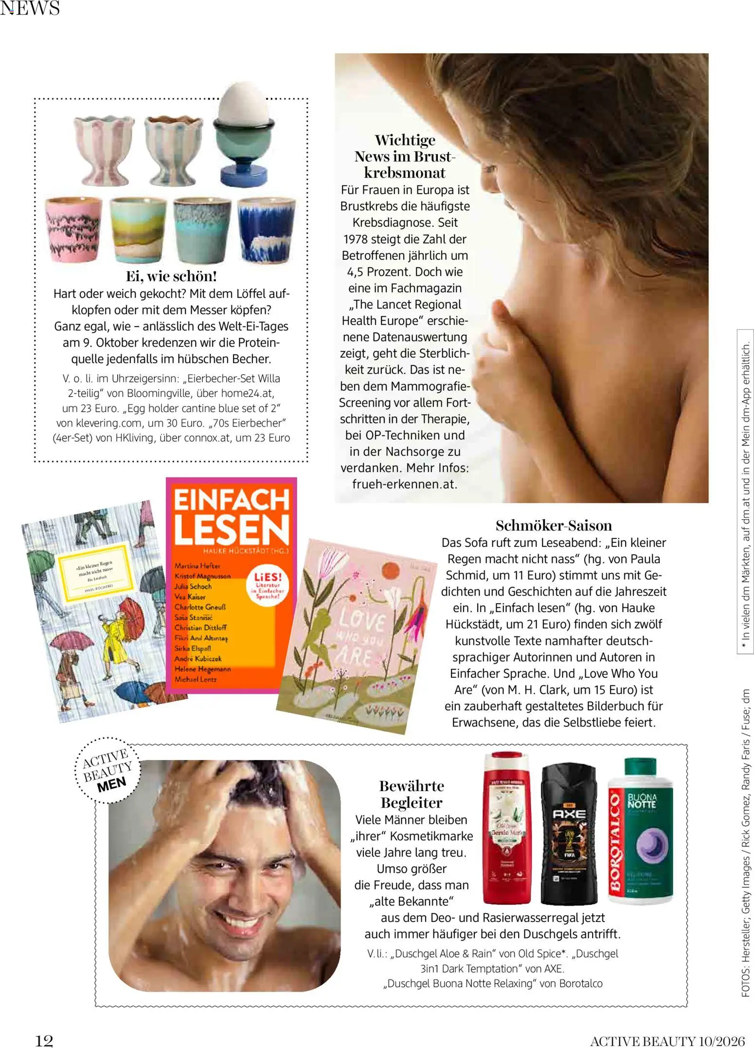 dm drogerie markt Magazin October 2026 gültig ab 01.10.2026 | Seite: 12 | Produkte: Sofa, Hefter