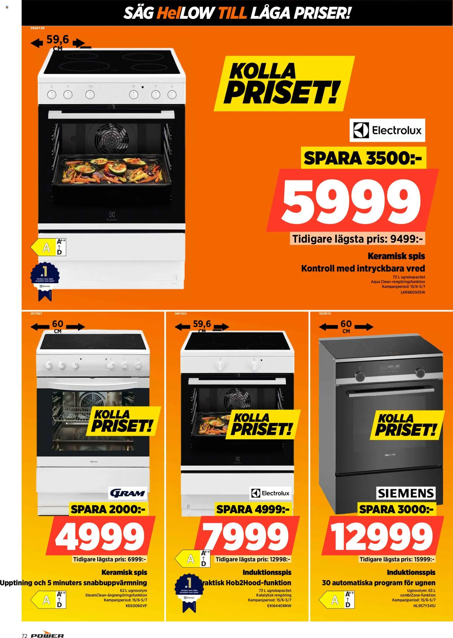 Power reklamblad aktuell från 22/06/2026 | Sida: 72