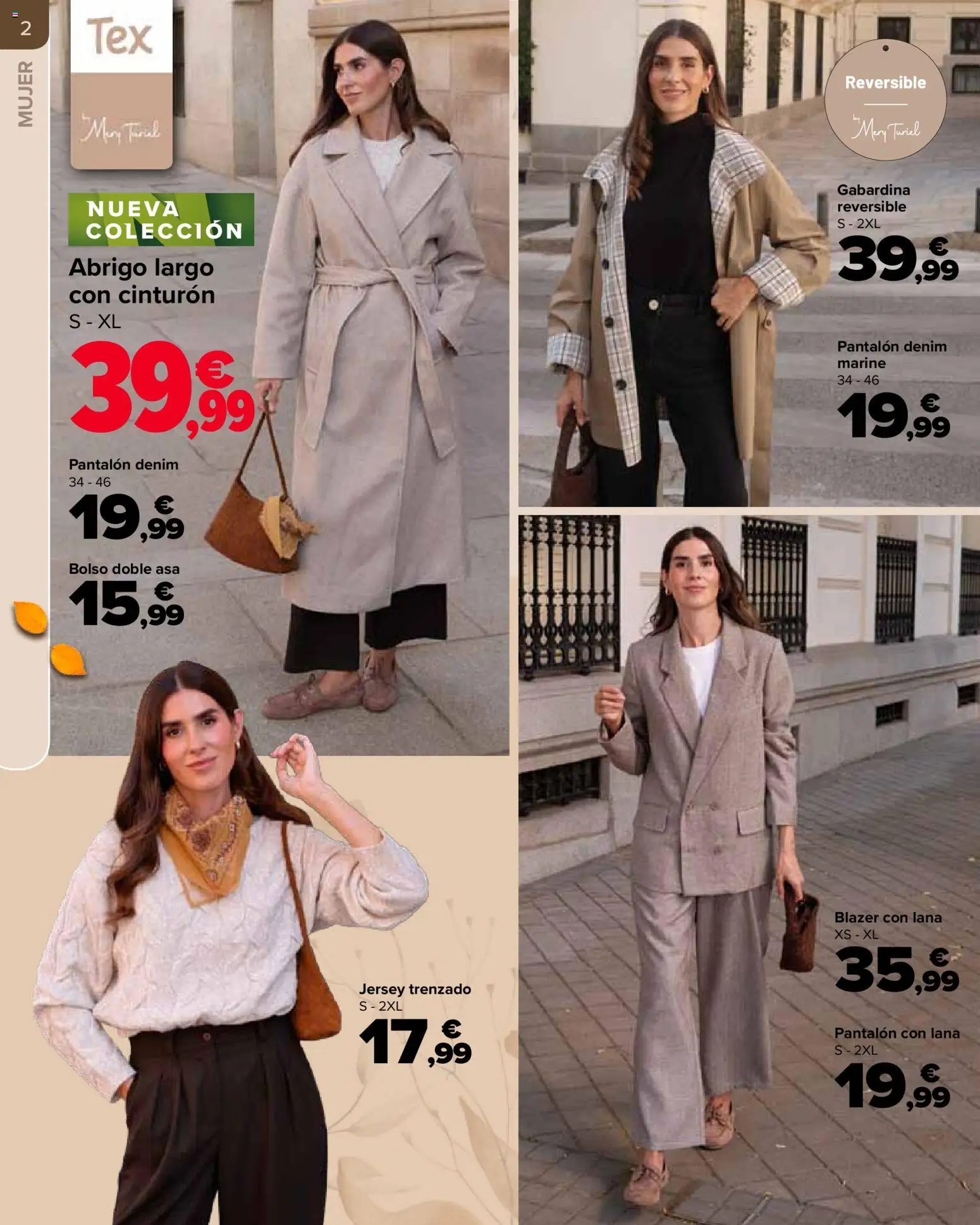 Carrefour Otoño │ válido desde el 20/10/2026 | Página: 2 | Productos: Bolso, Cinturón