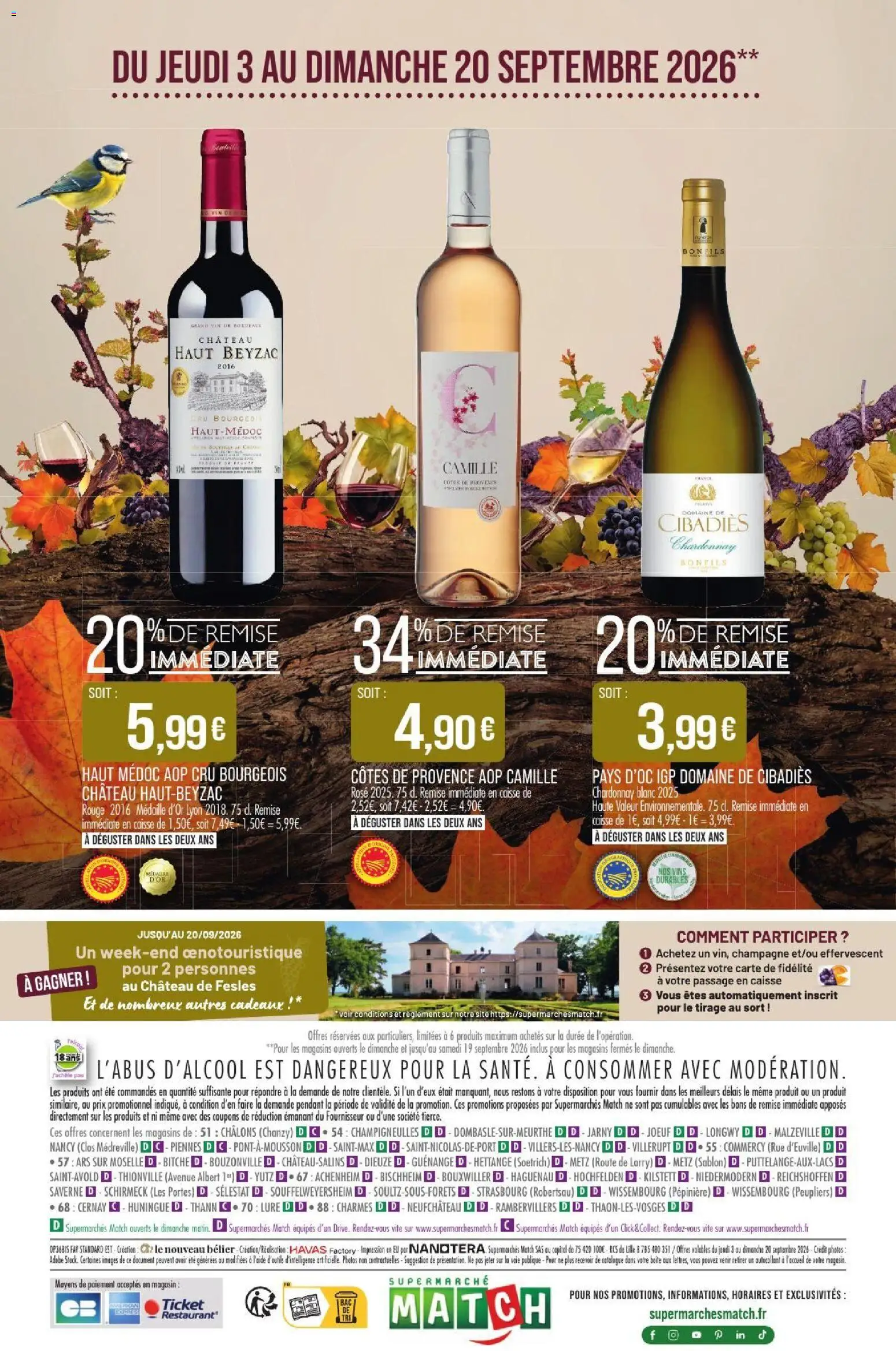 {H1} | Page: 16 | Produits: Champagne, Impression, Portes, Vin