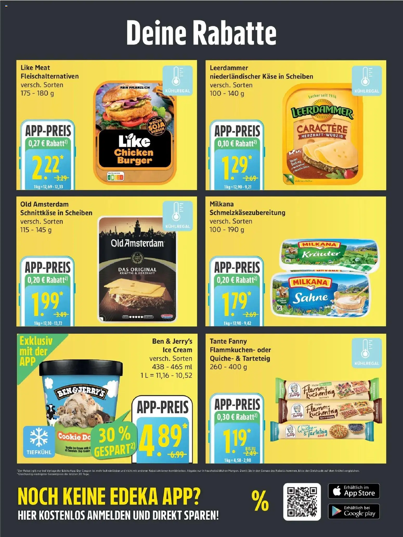 Edeka Prospekt Rostock (ab 12.10.2026) » Angebote Online | Seite: 2 | Produkte: Milch, Milkana, Burger, Ben & Jerry's