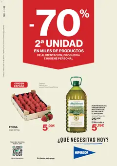 Vista previa Hipercor catálogo válido desde el 23.04.2026