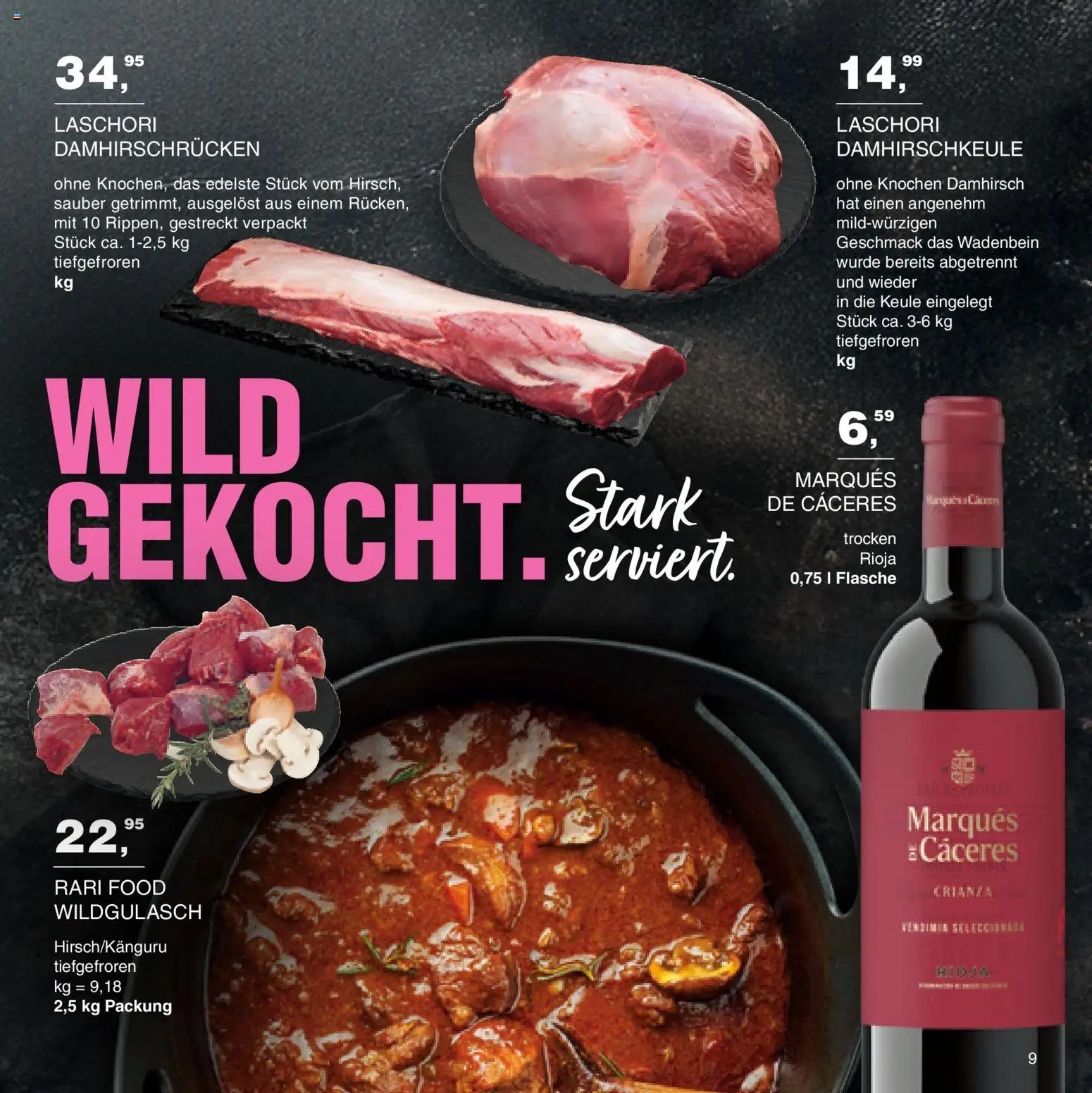 Handelshof Wildkatalog – gültig ab 15.10.2026 | Seite: 9