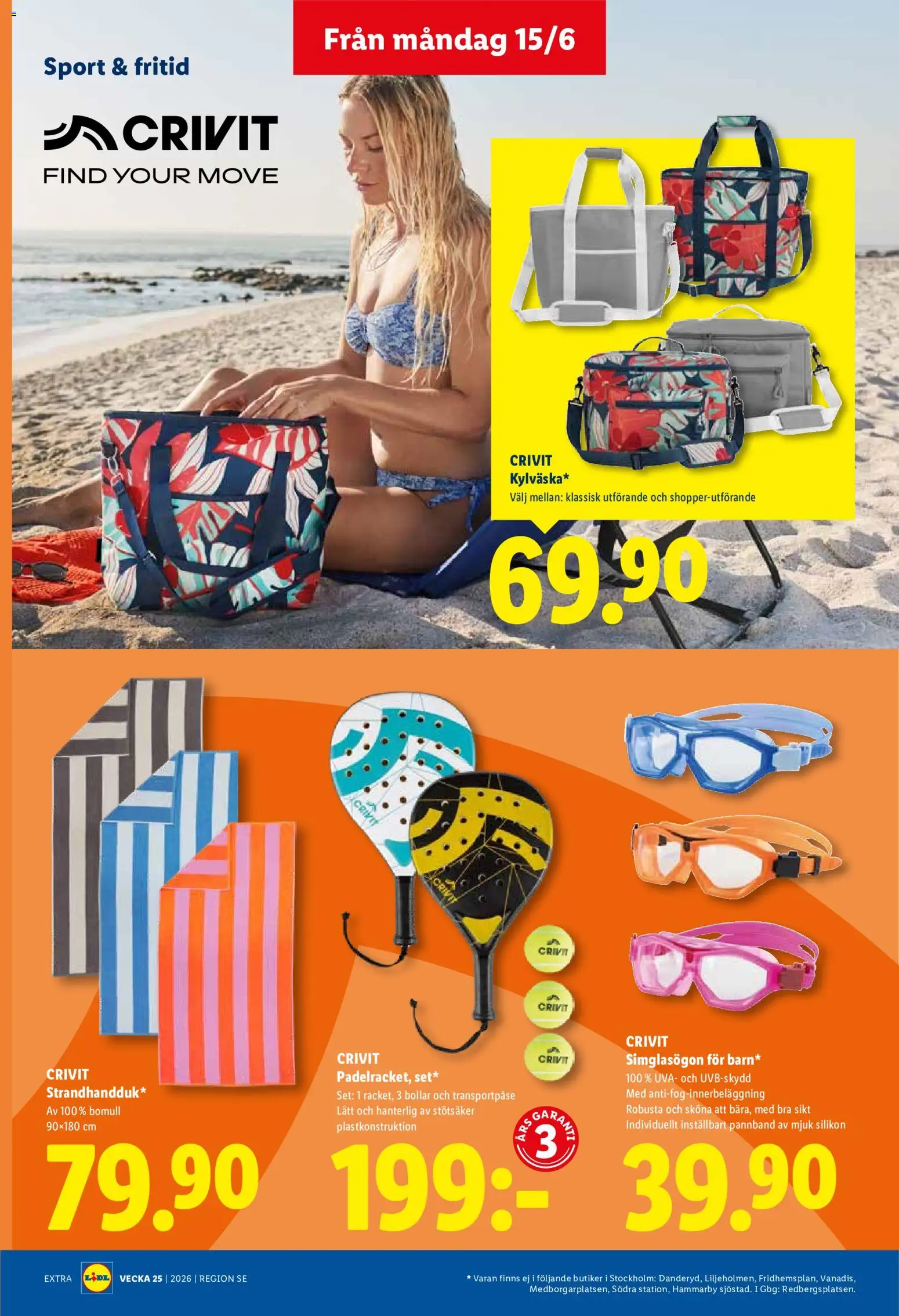 Lidl reklamblad aktuell från 15.06.2026 | Sida: 18 | Produkter: Simglasögon, Set