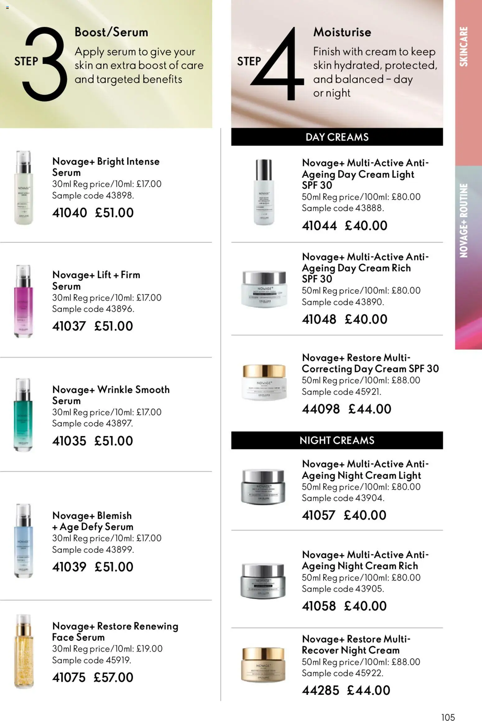 {H1} | Page: 105 | Products: Cream