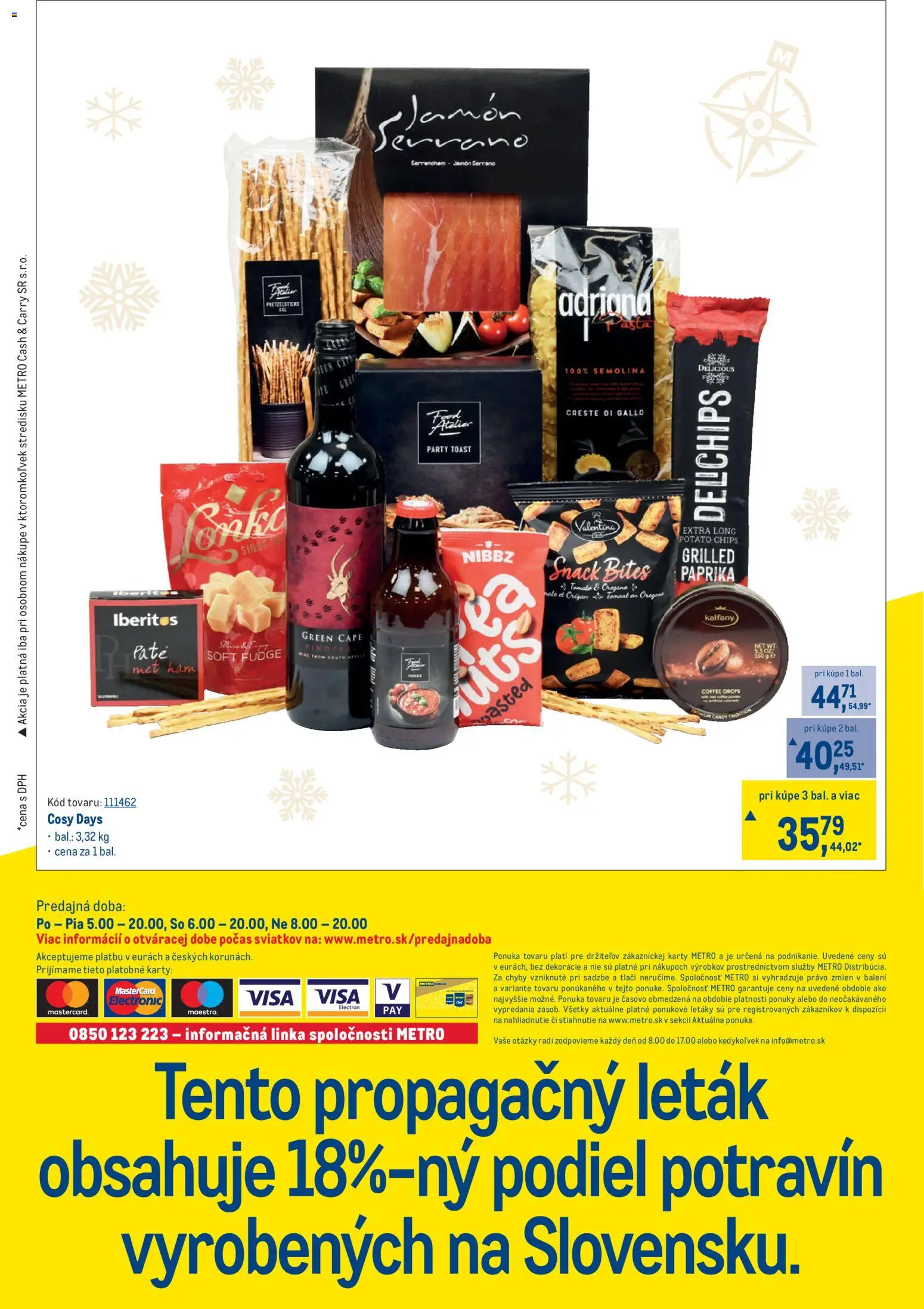 Nové Metro akcie – leták je platný od 07.10.2026 | Strana: 12 | Produkty: Paprika, Jamón Serrano