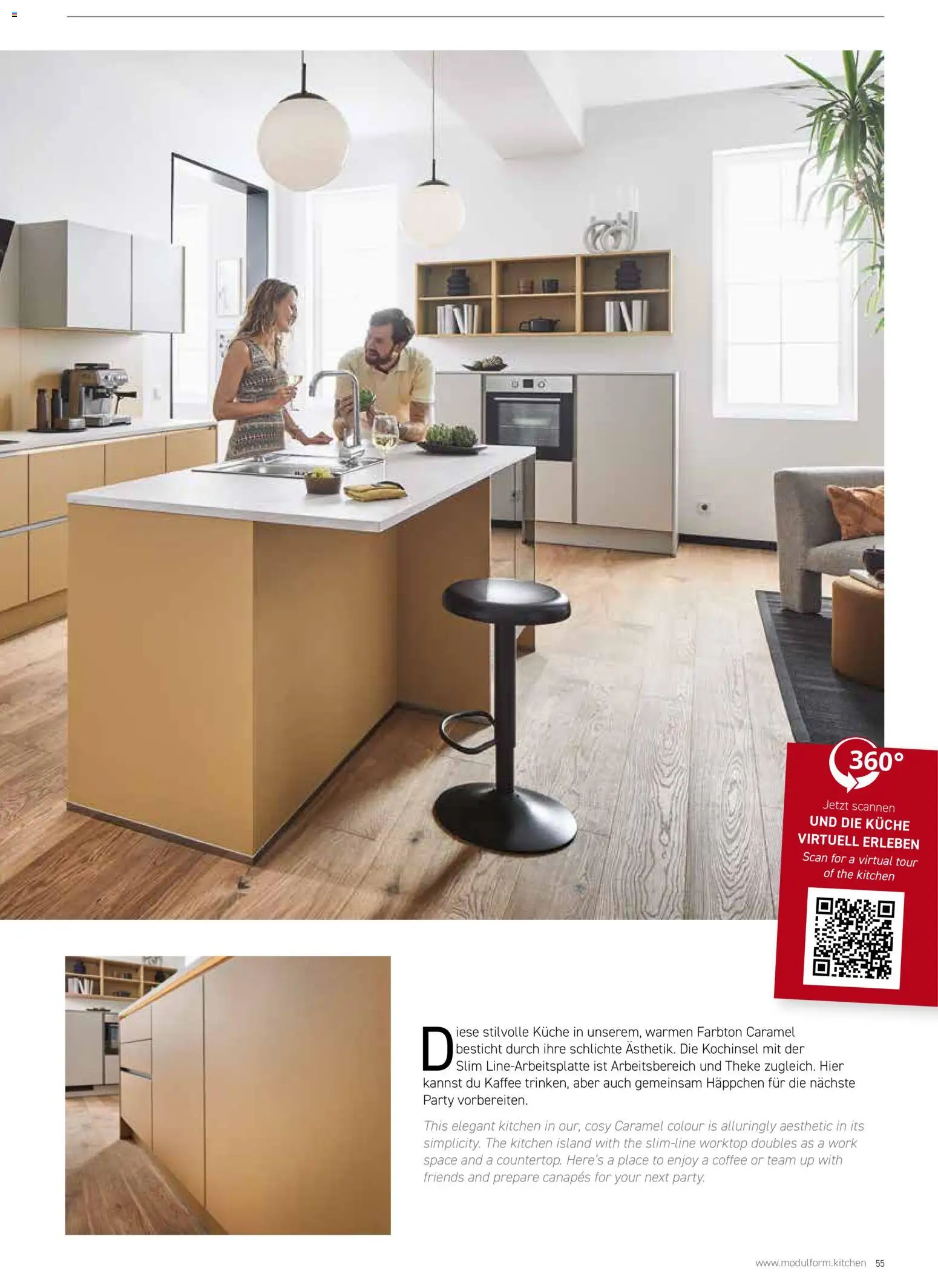 Ostermann Modulform Küchenprospekt 2026 – gültig ab 01.01.2026 | Seite: 55 | Produkte: Theke, Kaffee, Küche