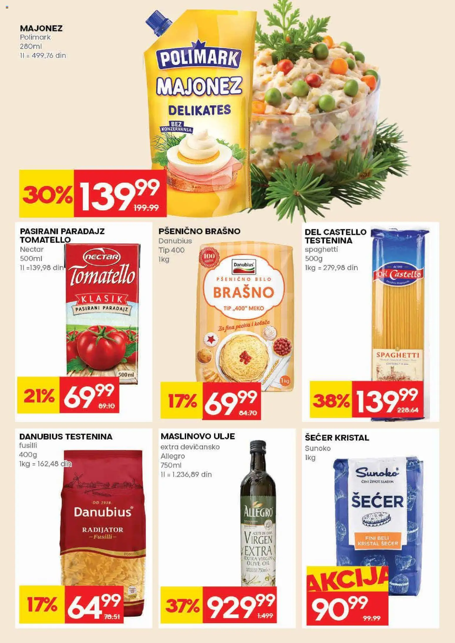 Mercator katalog - važi od 30.04.2026 | Strana: 18 | Proizvode: Majonez, Pasirani paradajz, Ulje, Maslinovo ulje