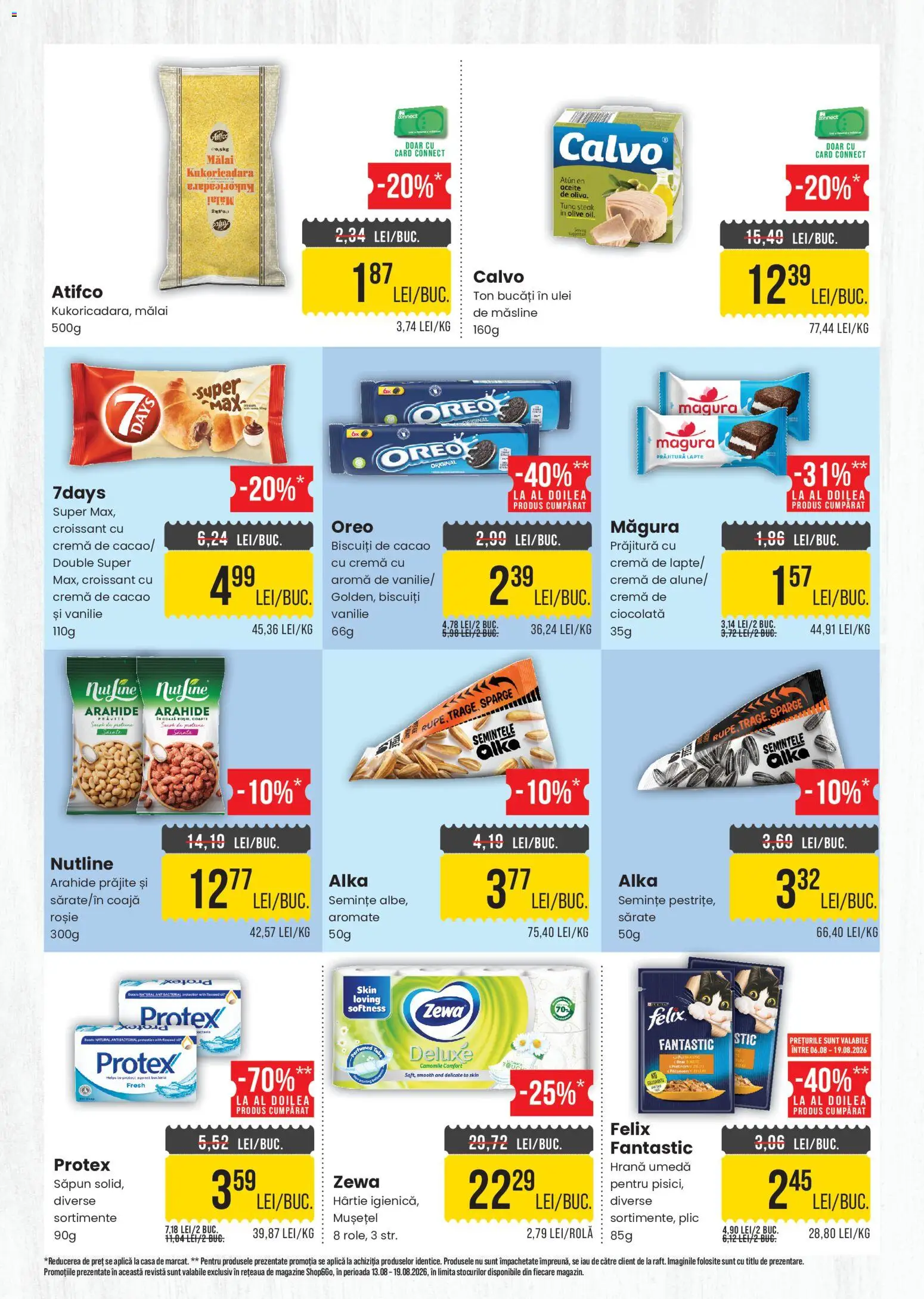 Noul catalog Mega Image – valabil de la 13.08.2026 | Pagină: 3 | Produse: Proteine, Aplică, Săpun, Cacao