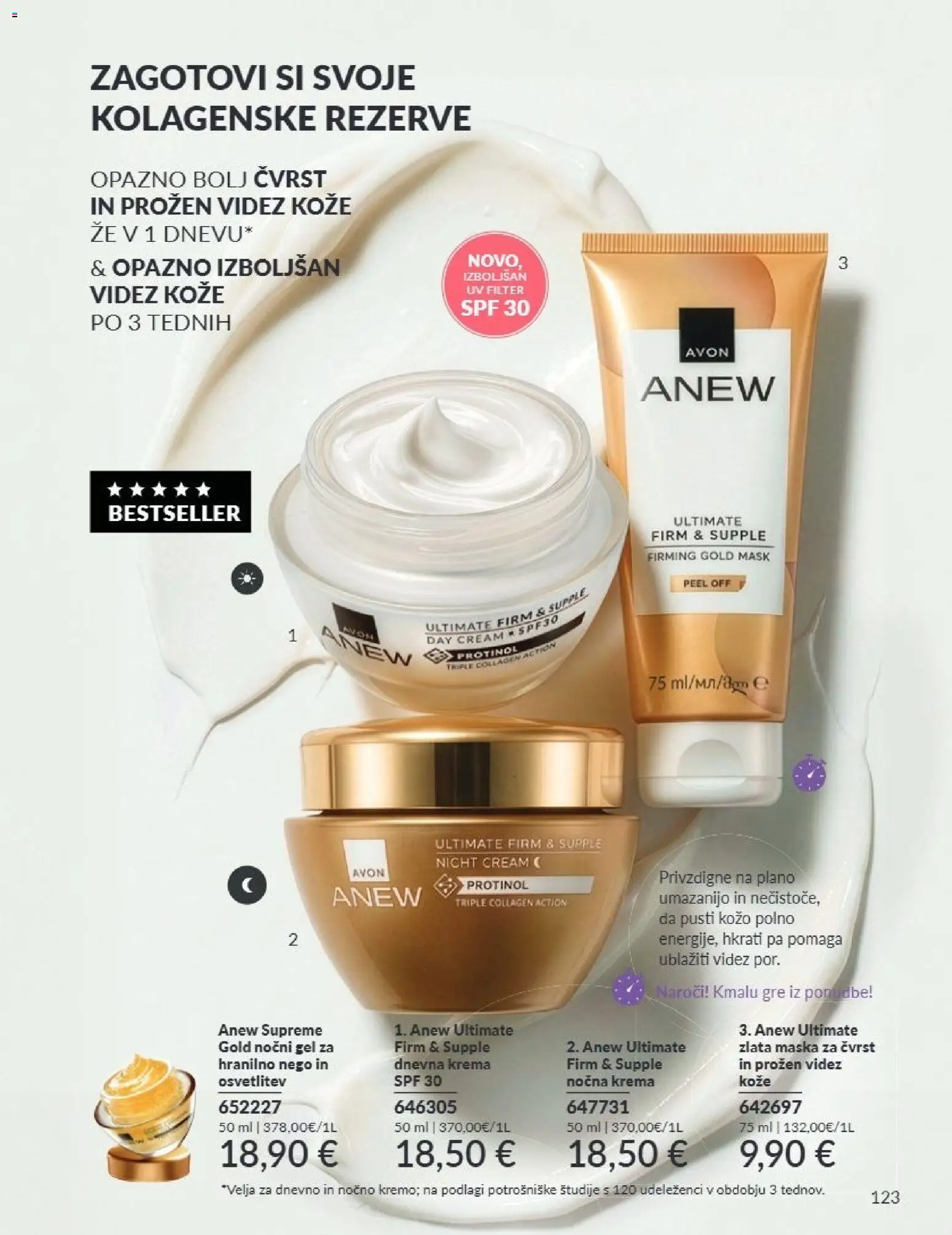 Novi Avon katalog ponudbe – veljaven od 01.09.2026 | Stran: 123 | Izdelki: Krema, Maska