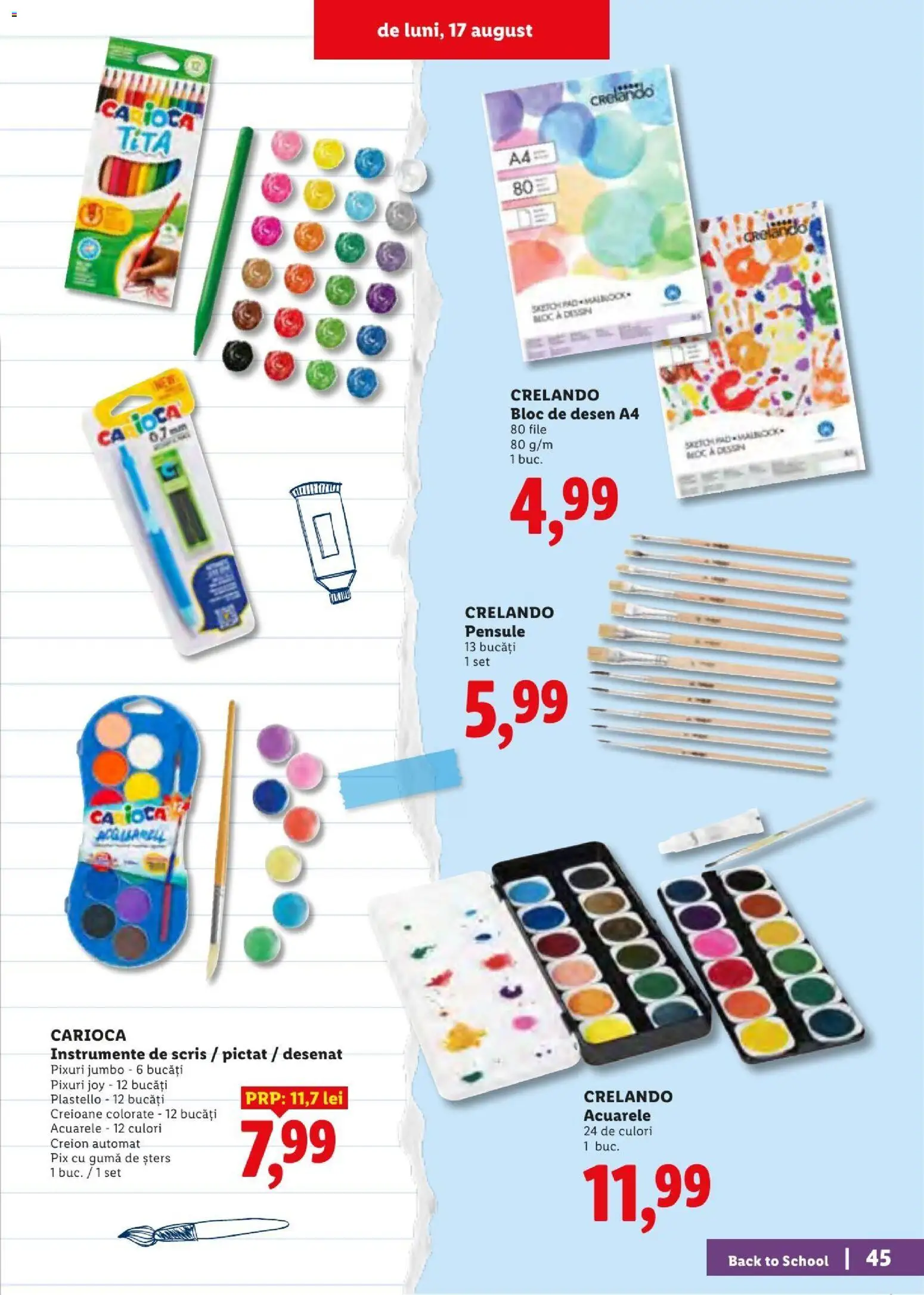 Noul catalog Lidl – valabil de la 10.08.2026 | Pagină: 45