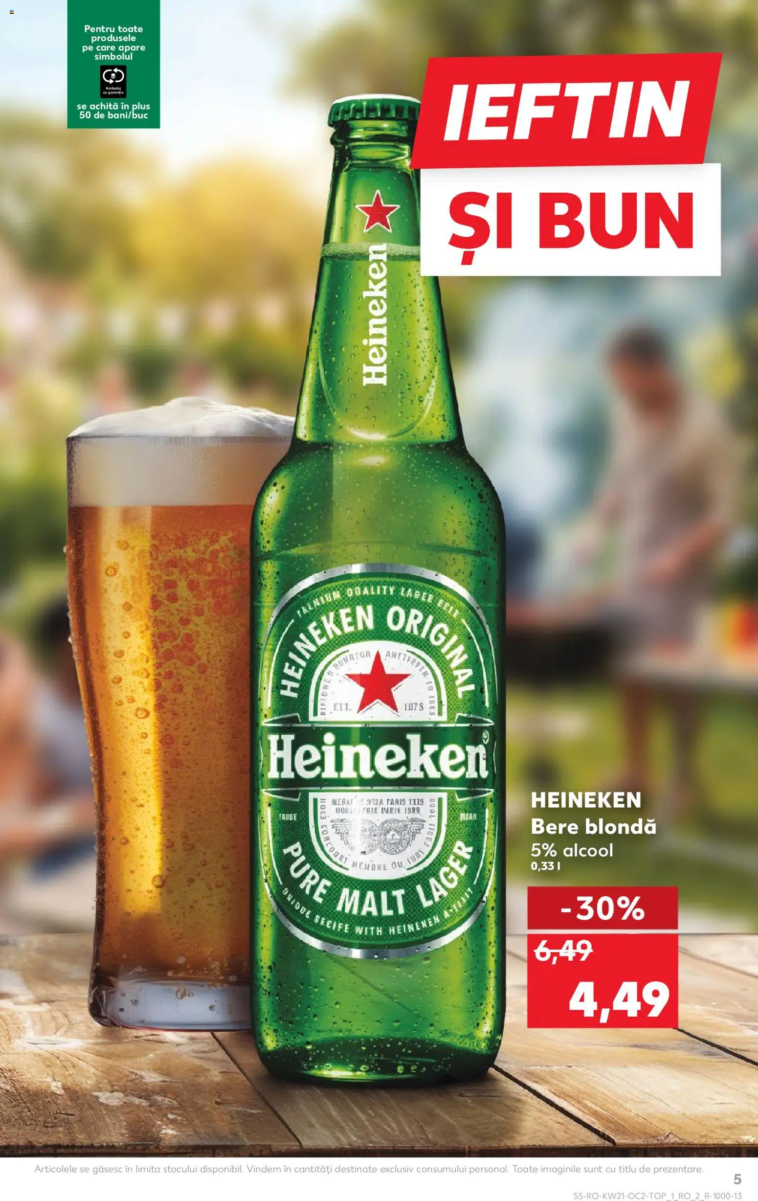 Noul catalog Kaufland – valabil de la 20.05.2026 | Pagină: 5 | Produse: Bere