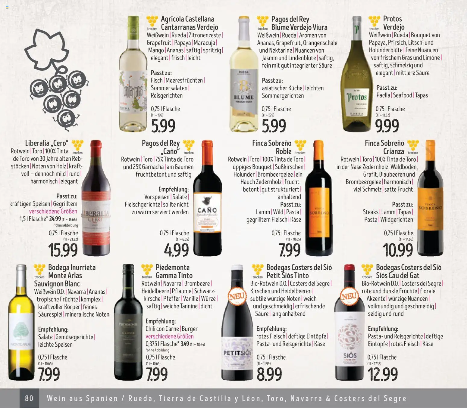 Edeka Struve Wein– und Spirituosen – gültig ab 14.11.2025 | Seite: 80 | Produkte: Burger, Heidelbeeren, Vanille, Chili