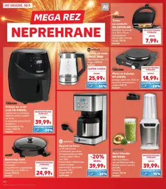 switchon Aparat za kavu, za 10 šalica kave s izoliranom posudom od oplemenjenog čelika odvojivi držač filtera (vel. 1x4) automatsko isključivanje nakon kuhanja zapremnina spremnika za vodu 1,25 l snaga 900 W pakiranje - Pregled kataloga iz trgovine Kaufland, vrijedi od 30.09.2026 | Stranica: 40 | Proizvodi: Aparat za kavu, Toster, Tava, Friteza na vrući zrak