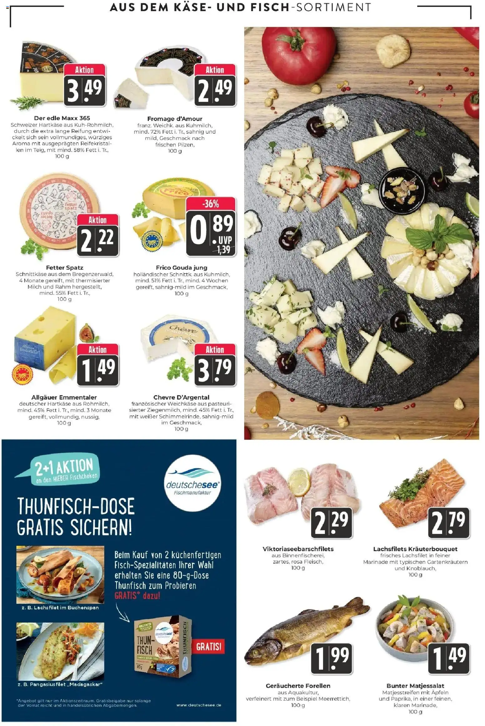 Edeka Prospekt Lörrach (ab 14.09.2026) » Angebote Online | Seite: 5 | Produkte: Käse, Thunfisch, Gouda, Fisch