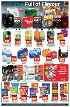 Checkers specials catalogue – valid from 20/07/2026 | Page: 9 | Products: Iron, Tonic, Cheese, Popcorn
