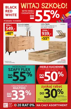Pogląd oferty "Black Red White promocje" - ważna od 24.08.2026