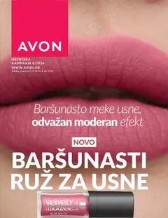 Avon Katalog - Pregled kataloga iz trgovine Avon, vrijedi od 01.08.2026