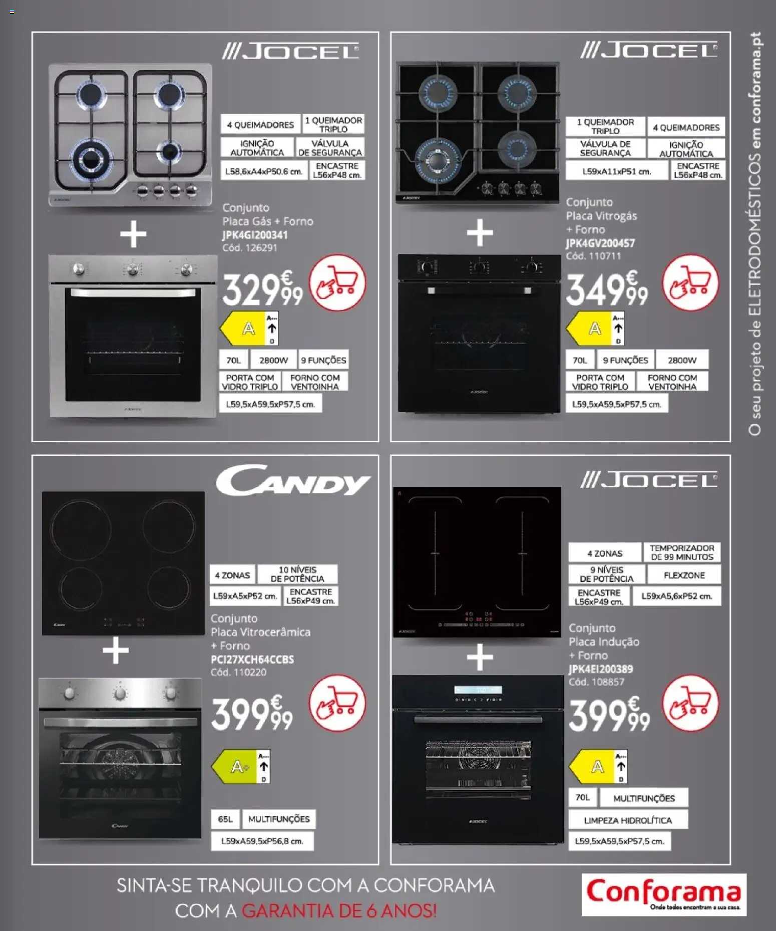 Conforama folheto │ válido de 16.04.2026 | Página: 95 | Produtos: Porta, Forno