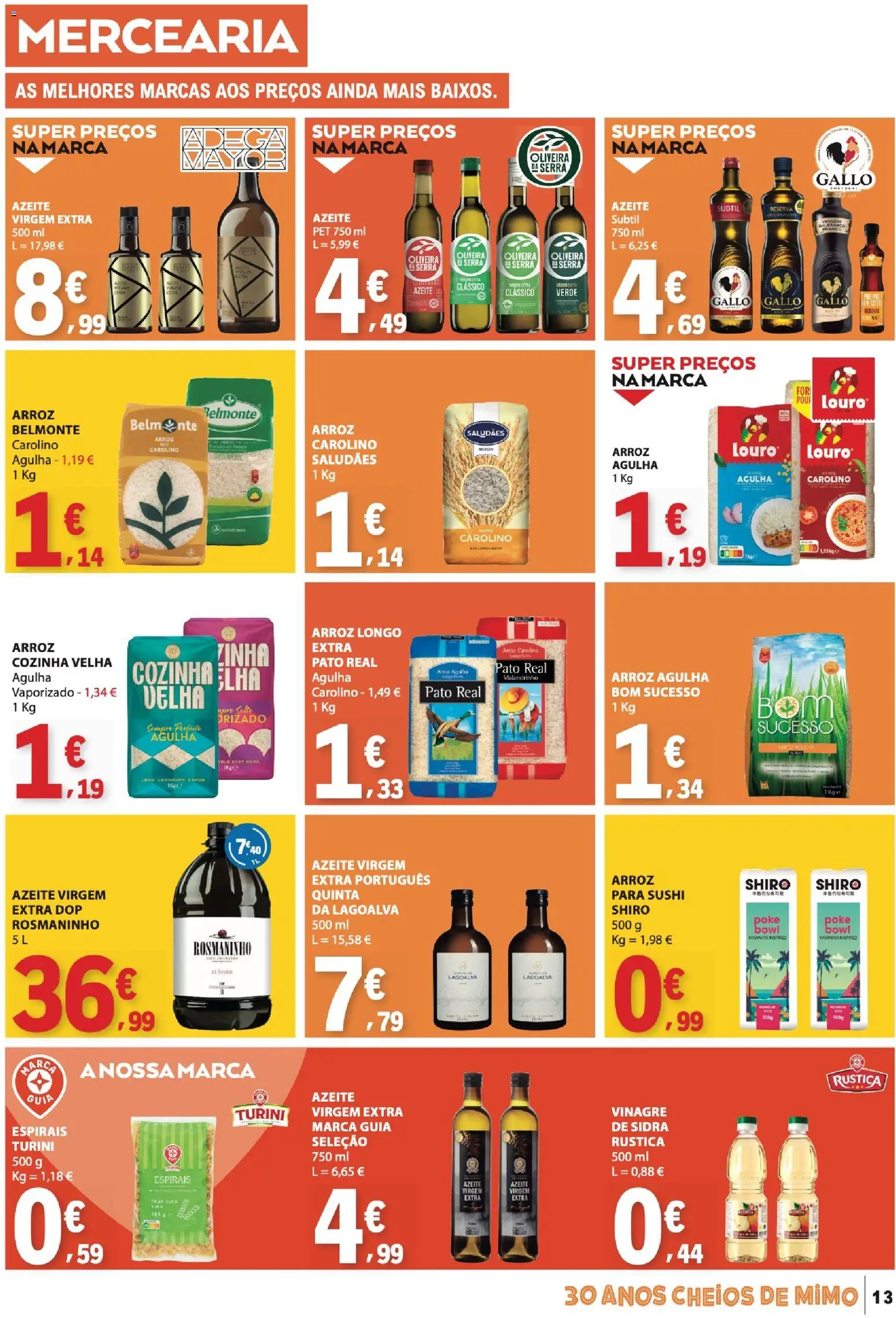 E.Leclerc folheto │ válido de 27/08/2026 | Página: 13 | Produtos: Vinagre, Sushi, Pato, Louro