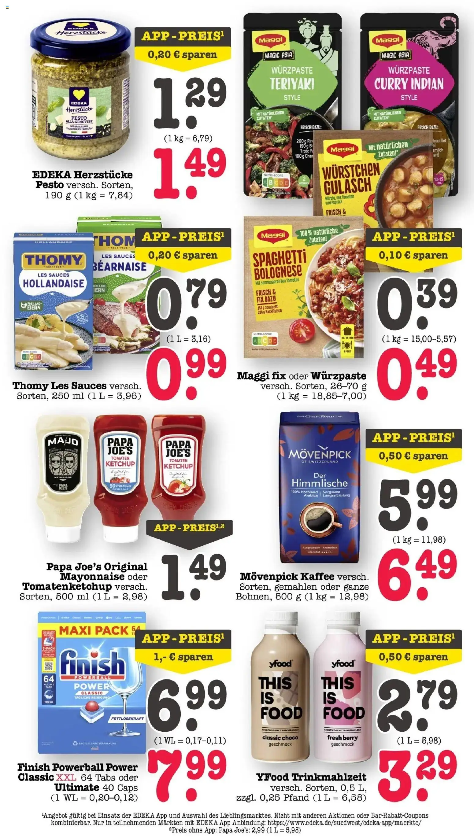 Edeka prospekt Wörth Am Rhein	 – gültig ab 27.04.2026 | Seite: 3 | Produkte: Thomy les sauces, Tomaten, Paprika, Ketchup