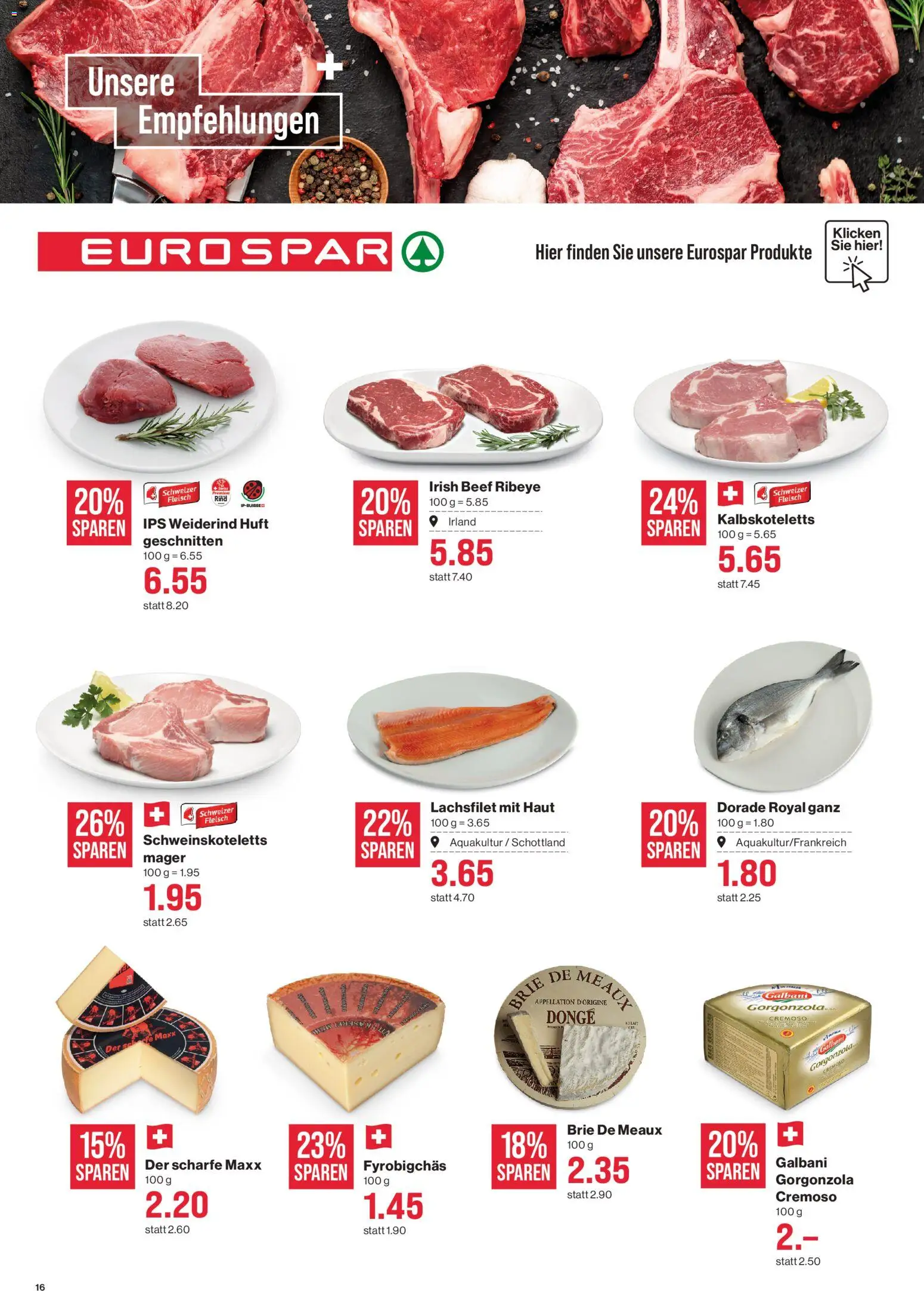 SPAR aktionen – gültig ab 13.08.2026 | Seite: 16
